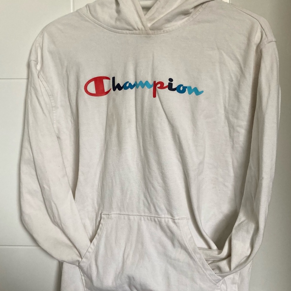 Champion hooded long sleeve